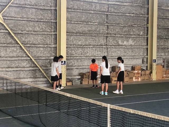 ～富田林市からテニスで世界へ～小さな講師たち・・・
