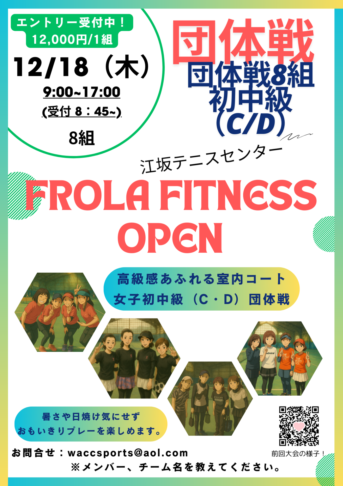 2025年　12月　FLORA FITNESS OPEN 回想録